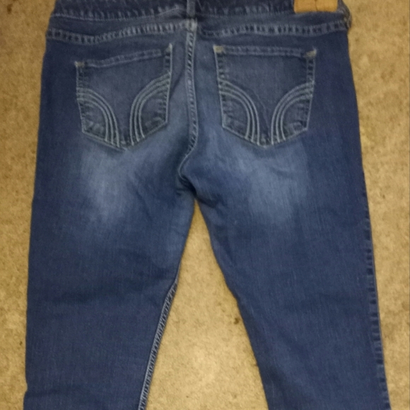 Hollister jeans size 9 low rise skinny - Picture 2 of 2
